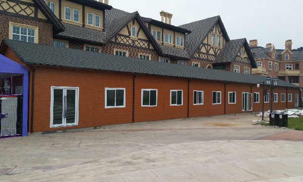 打包箱房安裝完工